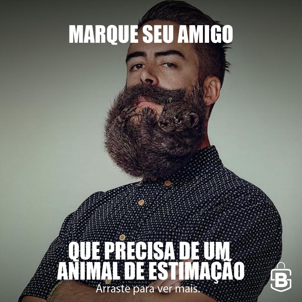 Bravestorebr's tweet photo. E aí? melhor com barba ou sem? Estas são fotos de uma campanha que a marca de barbeadores neozelandesa Schick realizou em 2014. Não foram utilizados animais reais.
#barba #barbudos #barbershop #bravestore #sp https://t.co/00NFXRoNo7