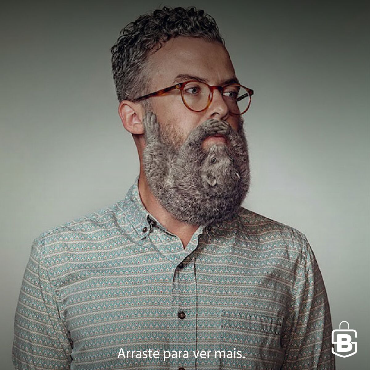 Bravestorebr's tweet photo. E aí? melhor com barba ou sem? Estas são fotos de uma campanha que a marca de barbeadores neozelandesa Schick realizou em 2014. Não foram utilizados animais reais.
#barba #barbudos #barbershop #bravestore #sp https://t.co/00NFXRoNo7
