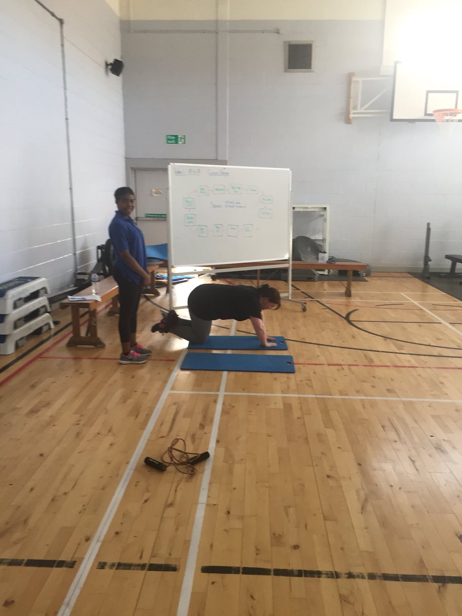 StAndrewsRC_PE's tweet photo. Well done to our Sports Leaders who led staff circuits. Some excellent organisation and differentiation. An excellent showcase of how we work together #Leadership #StAndrewsCommunity https://t.co/hKciKbJM1G