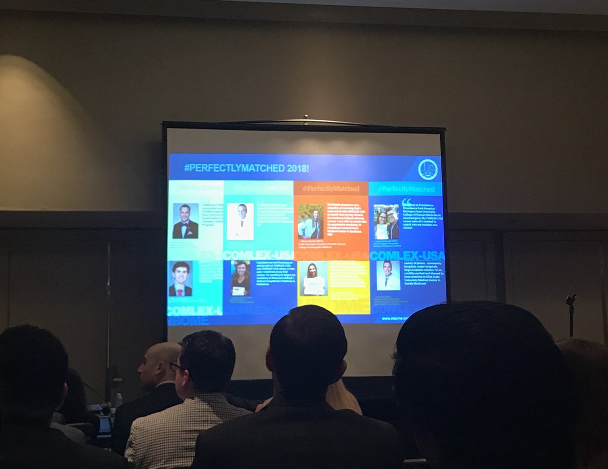 mustafabasree's tweet photo. #COMLEX, #AOAMatch, #NRMPMatch, residencies, and role of implicit bias, all in all superb update from @NBOME’s @JohnGimp and @shaffer_da to the #COSGPinDC meeting. #EducatingLeaders18 #osteopathic #KYCOMProud @COSGP @AOAforDOs @AACOMmunities @UPIKESGA @KYCOM_UPike @TheNRMP https://t.co/8yN7IW8TQy
