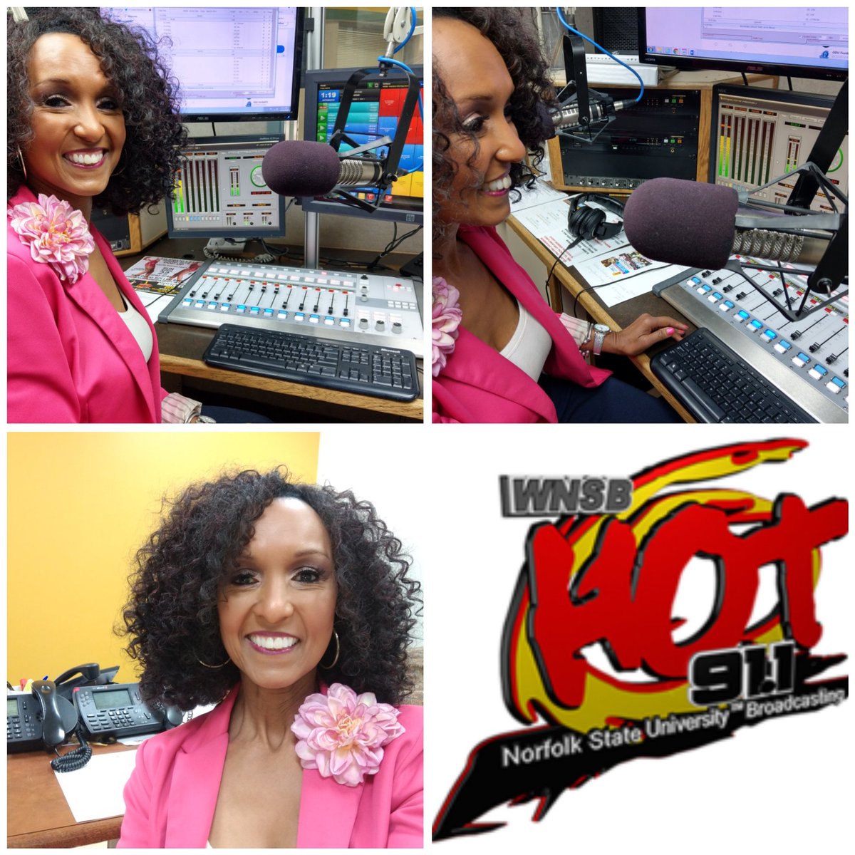 BenitaAdams's tweet photo. The Second Act Fact. Was a guest DJ on Hot 91.1 FM Giving back to my community #radio #TV #publicradio #pledge   #money #reinvent
#thesecondact https://t.co/tL3mkqdvh0