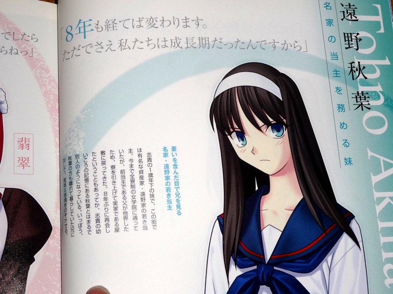 2008年4月21日に発売したTYPE-MOONエースより。当時は旧デザインのまま