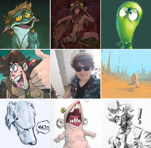 everyone has been doing it again, so here's my v.2
#artvsartist 