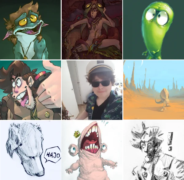everyone has been doing it again, so here's my v.2
#artvsartist 