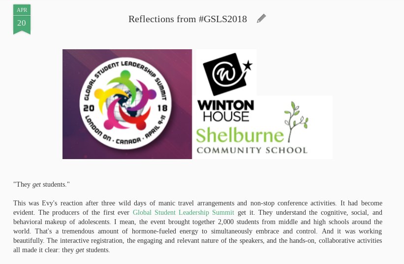 MrNelsonTeaches's tweet photo. Reflections from #GSLS2018 - what an opportunity and thanks to everyone who helped make it happen! #vted @innovativeEd @esgray21 @SNelsonLeaders  @SCSLearns @CVSDVT @GSLS2018LON  https://t.co/73lYHMWvij https://t.co/P6yiEjSTI6