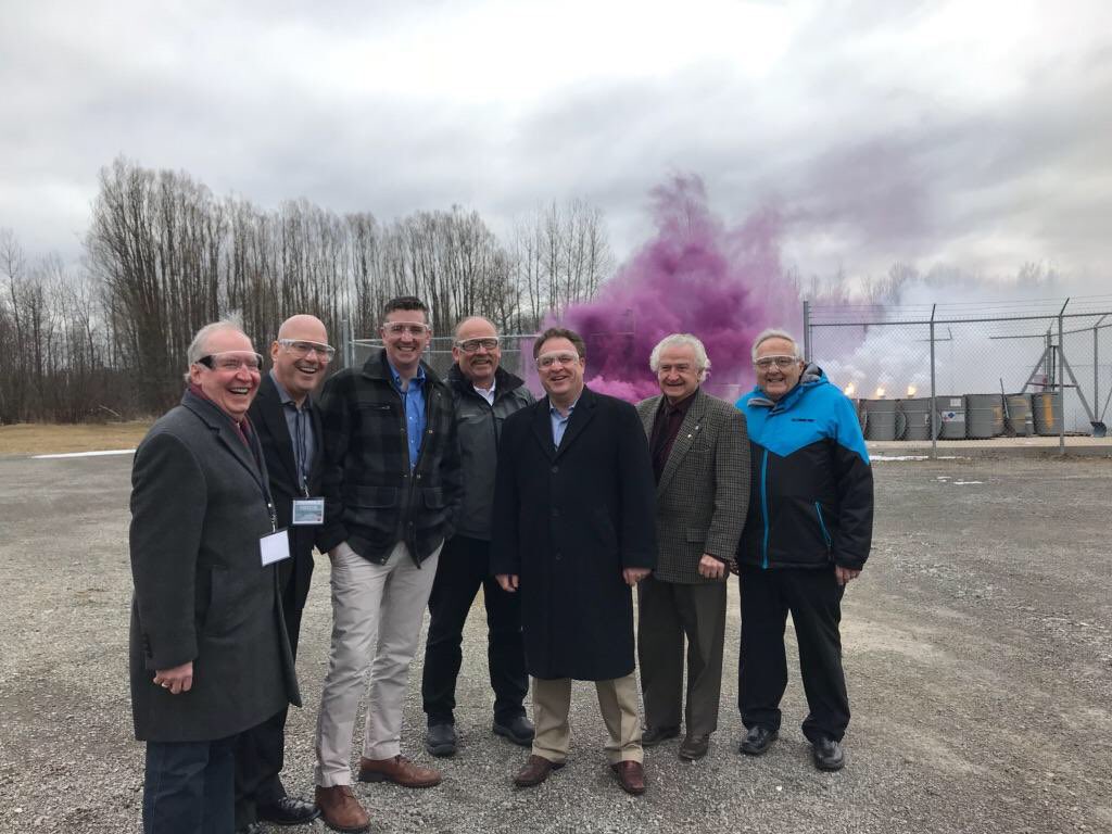 MikeBarrettON's tweet photo. HFI Pyrotechnics is located in @twpec and manufactures specialty military pyrotechnics. They’re a great  Canadian company and a terrific local employer. @SteveClarkPC @gordbrown @SL_Corridor @Leeds_Grenville https://t.co/ox5GU8oAvo
