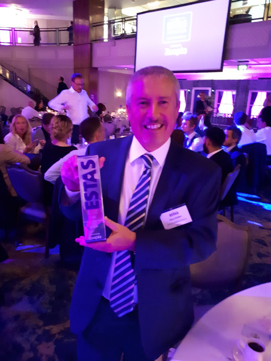And webbers wins silver for best agent in the South West at the ESTAS!!#webbers #estas