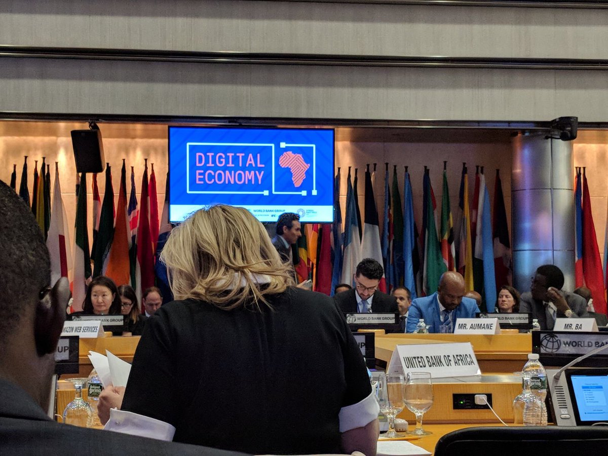 Asoko at the table with <a href="/WorldBank/">World Bank</a> and <a href="/IFCAfrica/">IFC Africa</a> heads, African ministers and key private sector players to discuss digitalization of Africa’s economy