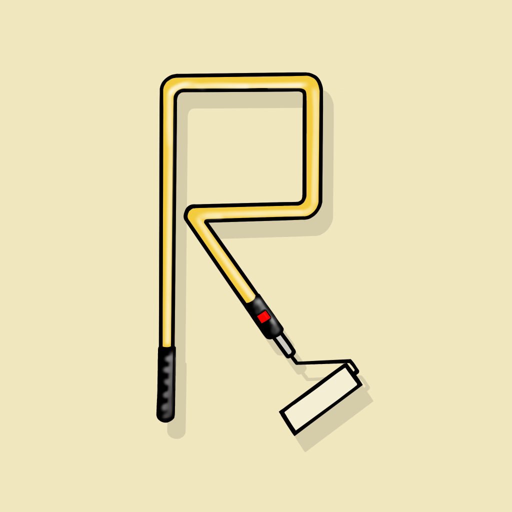 Today’s R for roller #36daysoftype #36days_r