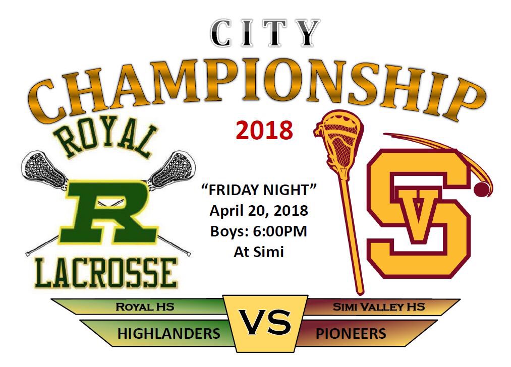 RHS_LAX's tweet photo. Big game tonight! https://t.co/2AVacMdDA7