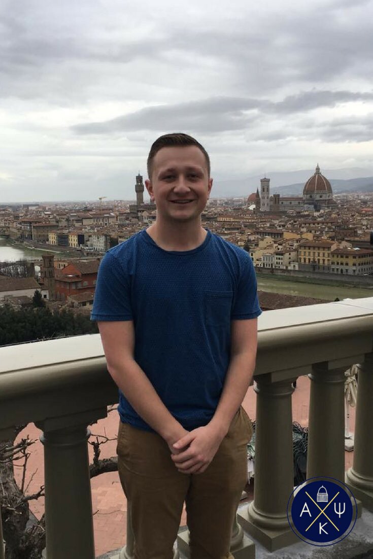 BadgerAKPsi's tweet photo. It’s #FullTimeFriday! Our current president, Aaron Scully, is majoring in Finance &amp; MHR-Entrepreneurship. Post graduation he will be working at WPS Health Solutions in Madison as a strategy analyst. His advise is to “live in the moment and do the things that make you happy!” https://t.co/MmovjiLjaa