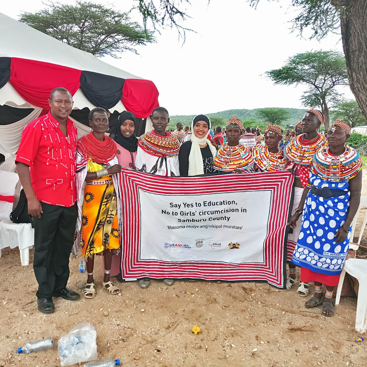 urgoladies's tweet photo. The Regional Launch of Koota Injenna Project by @AMREFKenya at Archer's Post, Samburu County today was a success. Urgo Ladies representatives were there and we are very excited for this project to finally come to life. https://t.co/5a3pp0J93B