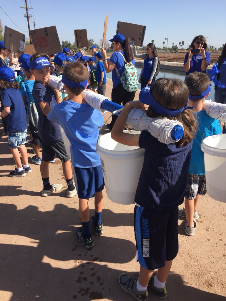 TheJPD's tweet photo. TheSGD’s class at Montessori Education Centre doing Miles for Maji walk for water and rain harvesting in Tanzania! https://t.co/kpDenjy4ma