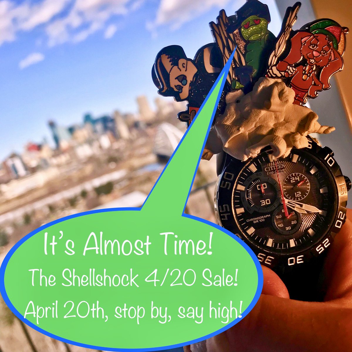 Drkronic's tweet photo. HAPPY 420 and #thankyou to all you fantastic #Shellshock420 customers who make our job more of a treat than a task! #Staylifted #Fam!
#grateful #yeg420 #yeg710 #yegbiz #yegdt #highaf #hightimes #legalize #stonervibes #love #lit #blaze #blazeit #glassart #glassporn #edmonton https://t.co/HGwIHgtMAU