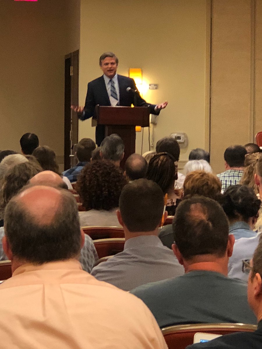 historyed's tweet photo. Douglas Brinkley is delivering this morning’s keynote address - “The Importance of Teaching Environmental History” https://t.co/fHNk1GCWsE