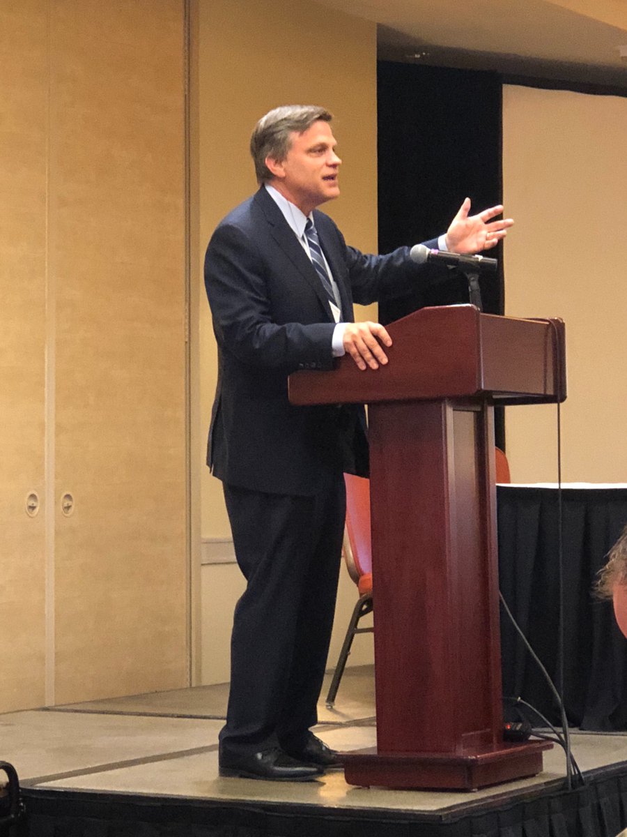 historyed's tweet photo. Douglas Brinkley is delivering this morning’s keynote address - “The Importance of Teaching Environmental History” https://t.co/fHNk1GCWsE