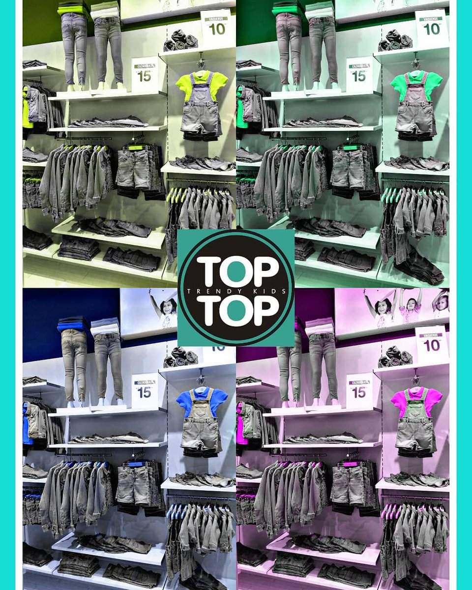 TopTopGijon's tweet photo. #jeans #vaqueros #atodocolor❤️💛💚💙💜 Vístelos como quieras! Van con todo!!! #love #colors #trendykids #friends #happiness #shoppingtime #compras 🔝🔝 @gijondigital @QHacerEnGijon @StartupGrindAST @maytuqui72 @astueducacion @AEFranquiciador @GijonImpulsa @FriendsFluencer https://t.co/FZjxRPPMJQ