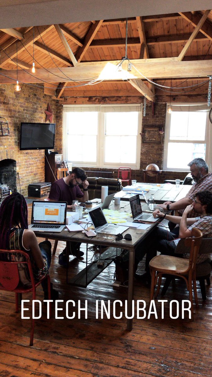 RichmondGroup's tweet photo. What a great first week with everyone from the EdTech incubator re-inventing education! https://t.co/B9eTq81yCz