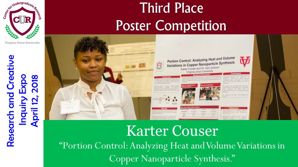 CUR_VUU's tweet photo. Karter is a junior, biology major! Tag her/tell her congrats when you see her! 

#VUU
#VUUCUR
#URW2018
#URWEEK2018 https://t.co/YjgFWs7tv8