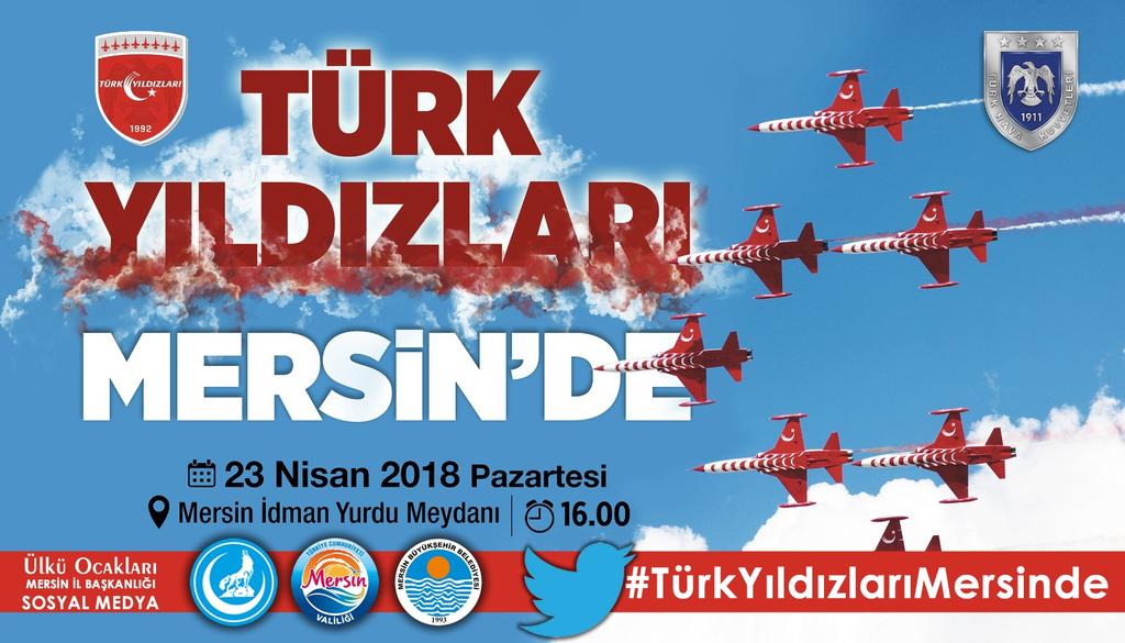 #TürkYıldızlarıMersinde
<a href="/mersinocak/">Mersin Ülkü Ocakları</a> @turkyildizlari1 <a href="/mersin_bld/">Mersin Büyükşehir Belediyesi</a>