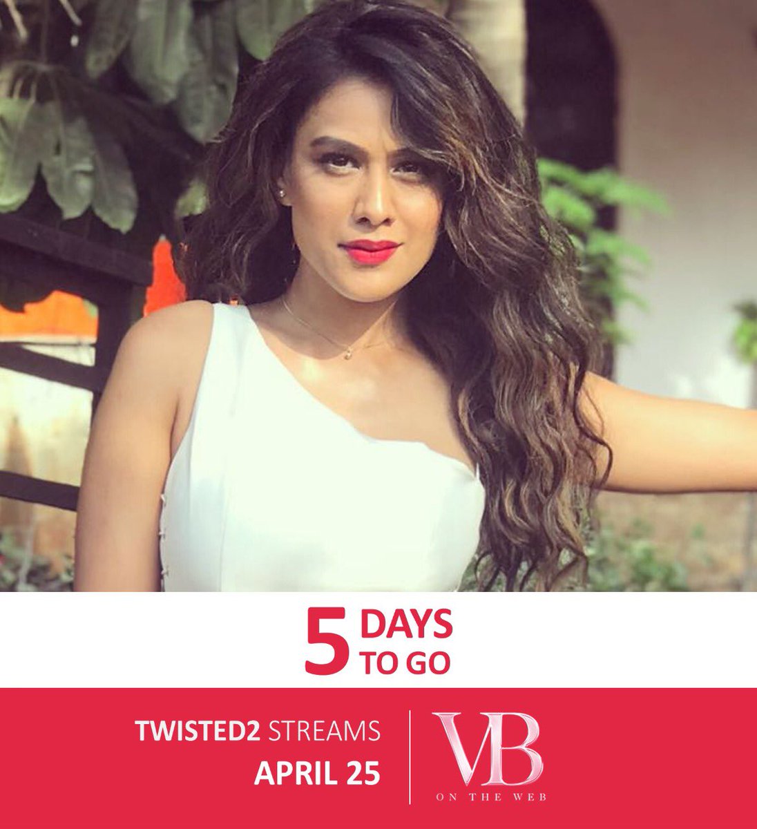 Watch the super gorgeous <a href="/Theniasharma/">NIA SHARMA</a> in #Twisted2 on April 25. #5daystogo #webseries #thriller #niasharma #vikrambhatt #vbontheweb