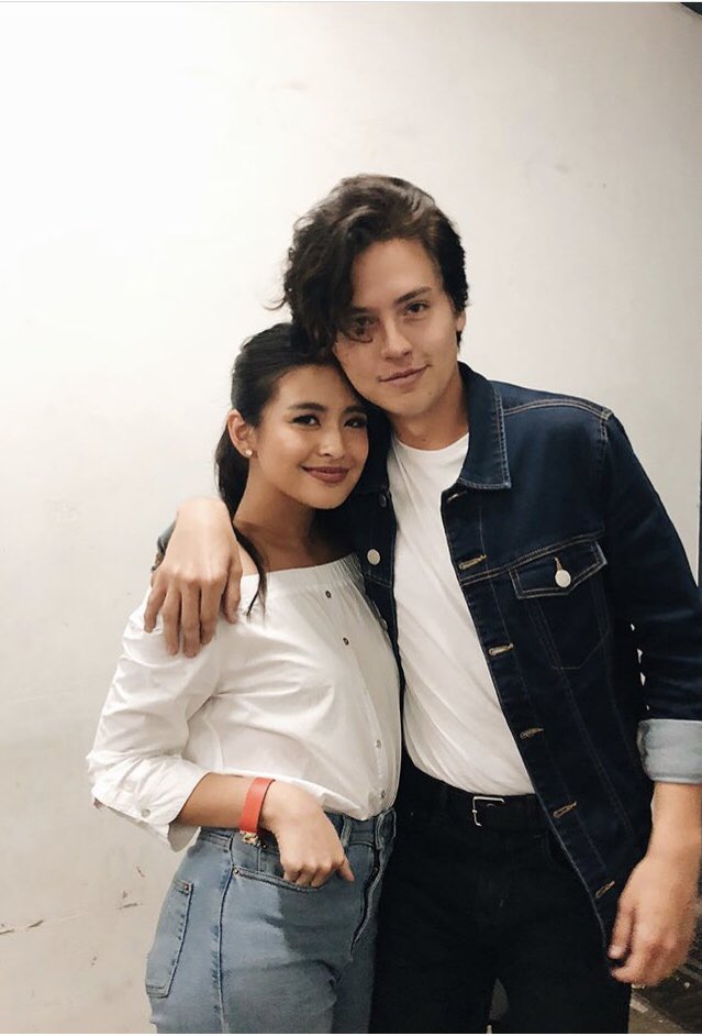 The stars 🌟 starstruck. <a href="/colesprouse/">Cole M. Sprouse</a> <a href="/mainedcm/">Maine Mendoza</a> <a href="/_gabbigarcia/">Sowon</a> @barrettoclaudia #ColeSprouseforBENCH