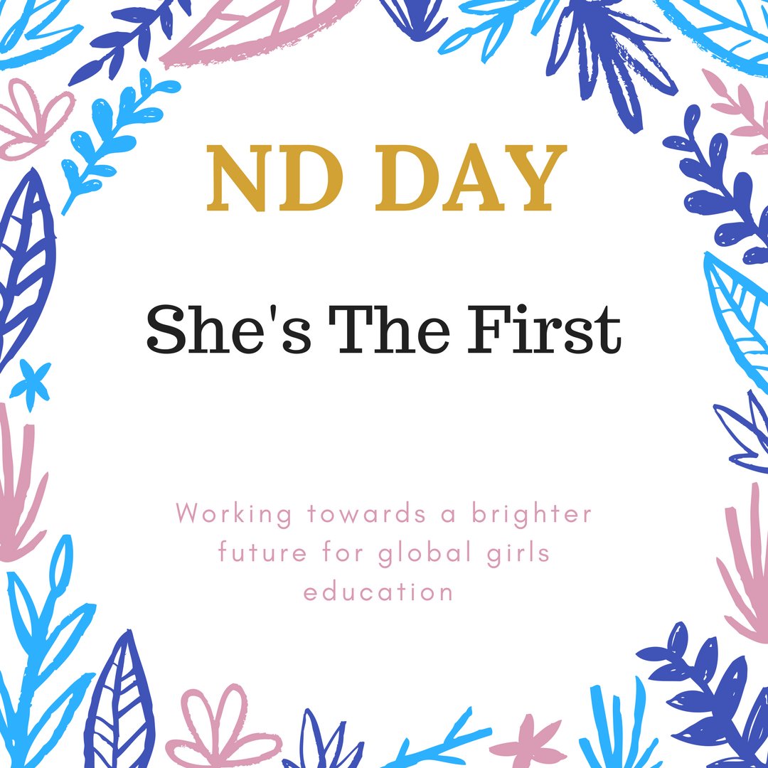 STF_NotreDame's tweet photo. Support STF for ND Day! Help us continue to sponsor the education of girls around the world who can't afford to do without our support. ND Day voting is open until Tuesday, April 24th!  Vote now using the link below! https://t.co/zZbb2g3gAa https://t.co/nRlkKPHq1n