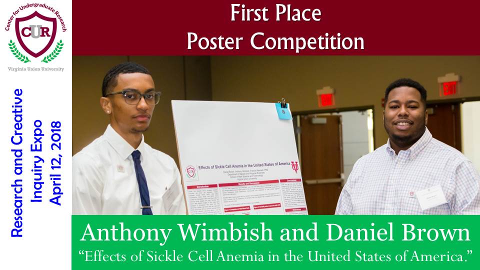 CUR_VUU's tweet photo. Anthony is a freshman physics major and Daniel is a junior physics major ! Tag them/tell them congrats when you see them around!

#VUU
#VUUCUR
#URW2018
#URWEEK2018 https://t.co/p4oAKlQSwd