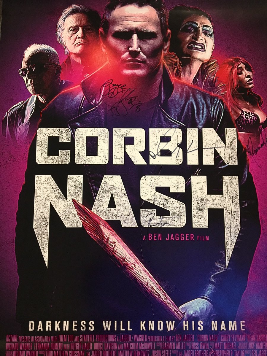 .<a href="/CorbinNashMovie/">CORBIN NASH</a> is now available on #Vudu! bit.ly/2qOas1b 

Purchase or rent Corbin Nash TODAY and be entered to win 1 of 10 official movie posters signed by <a href="/Corey_Feldman/">Corey Feldman</a> , <a href="/FernandaRomeroo/">Fernanda Romero</a>, @Dick_Wagner and director <a href="/BenJagger5/">Ben Jagger</a>!

Terms: watchvudu.com/corbinnash/