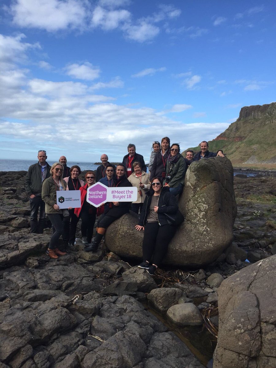 NITouristBoard's tweet photo. Thank you @metofficeNI  today for all the beautiful ☀️🌤☀️ for our #MeettheBuyer18 fam trips across NI https://t.co/doV5zmyIEE