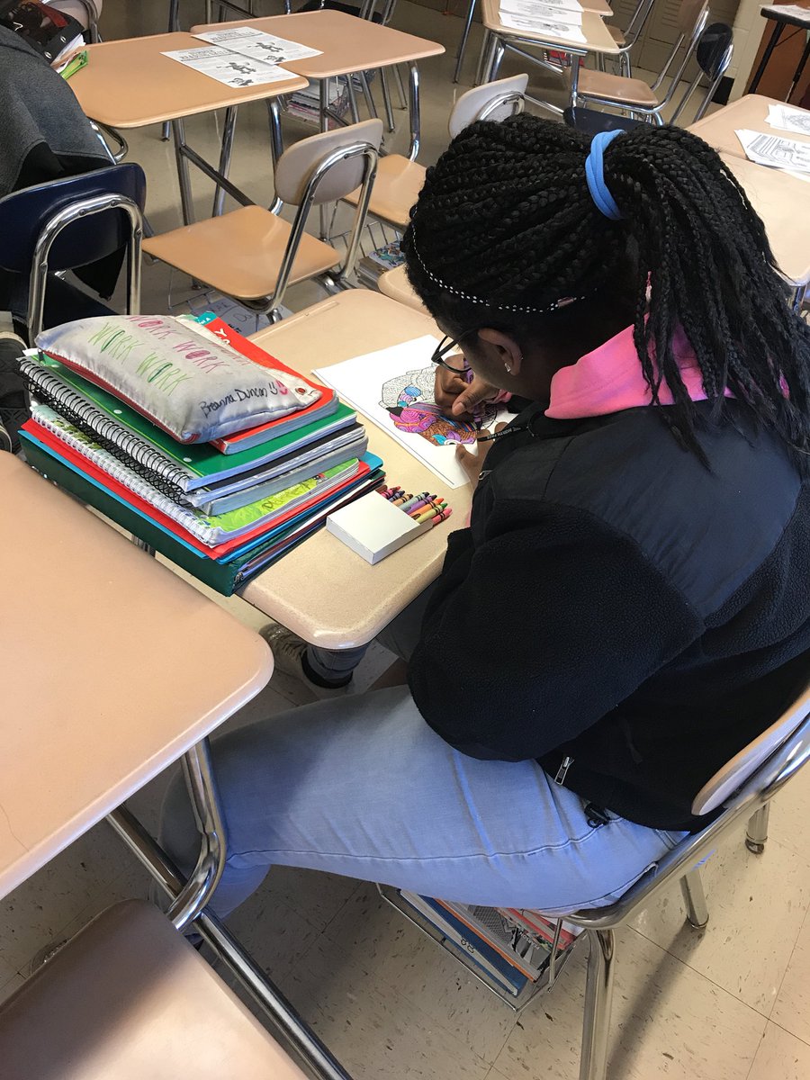 MrsPSaysTeach's tweet photo. Friday Ed Camps are the best! Sometimes you just need to relax concentrate and be Zen! Welcome to Zen Coloring ✌️🙆🏻‍♀️ #yellinpd https://t.co/KSpWfEIu4j
