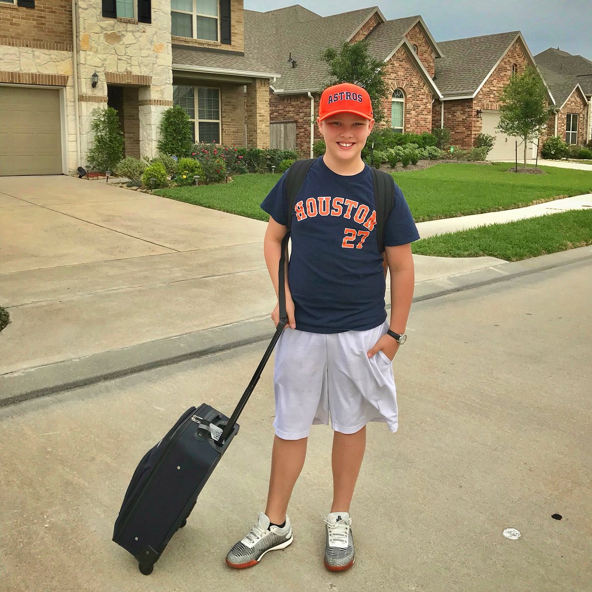 This dude is headed to Dallas for @RevealConference with @HTXLife. He’s growing up waaay too fast. I’m proud of you, Aidan!