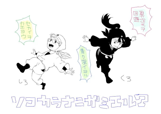 保健のシロクロ(懐かしい) 