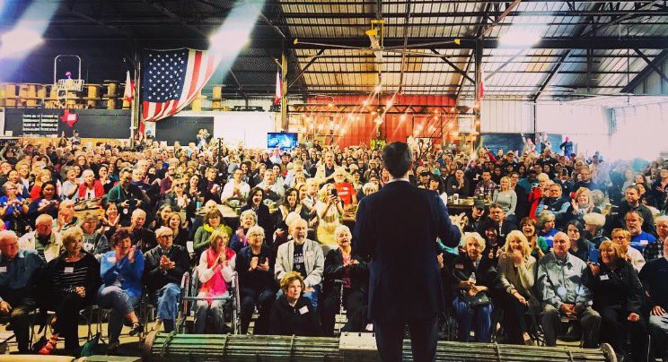 BetoORourke's tweet image. Started our Friday morning off right with an 8:30 town hall in McKinney, Collin County. Grateful that all of you would join us.