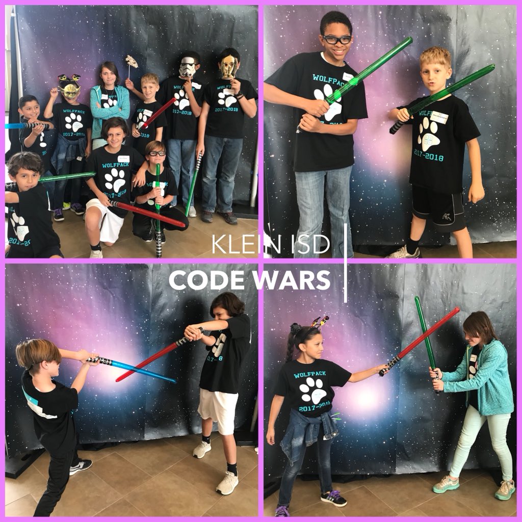 KreinhopCoding's tweet image. May the code be with you! #CodeWars #KleinCodes #WolfpackCode