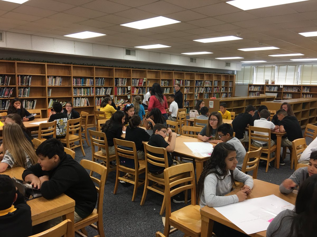 lfoot56's tweet photo. At Wilson &amp; Young doing the Tour of Knowledge... Holguin’s 6 grade class #readyforthestaar https://t.co/OMK7zSRj5v