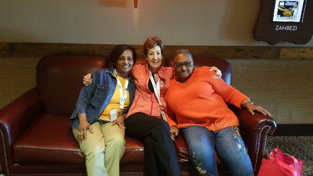 Belinda4ECE's tweet photo. Hanging out with my fellow participants who also wore orange today. :)
#OAEYC2018
#OhioEarlyEdConference https://t.co/RDHnZphi9t