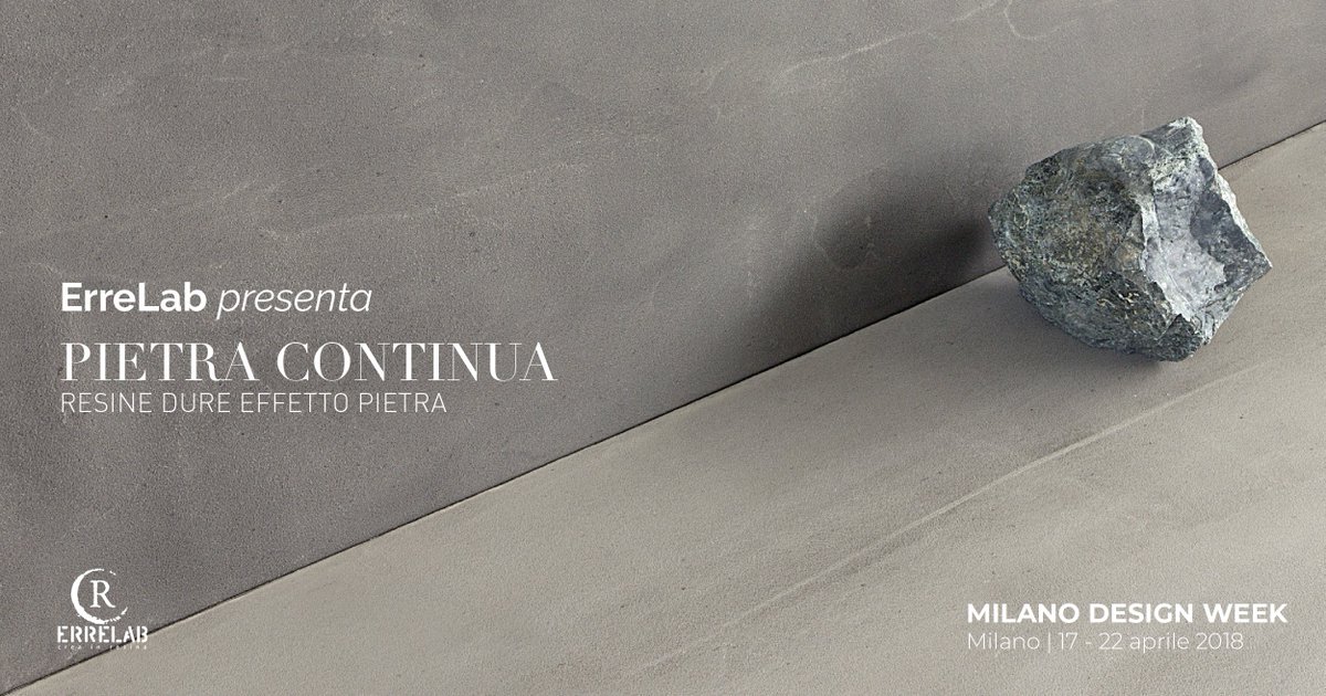 ErreLAB_Resina's tweet photo. #PietraContinua, il nostro tributo alla natura. Presentato al #FuoriSalone2018
#Creainresina #Errelab

Via @PAVIMENTInews ➡️ https://t.co/GPXQ2cRHhw https://t.co/ePyrYdVvg3