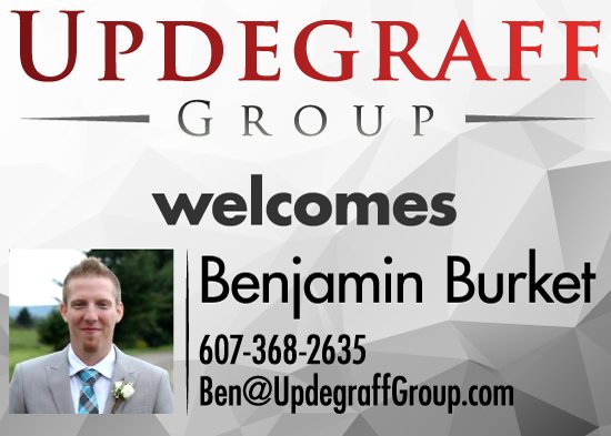 UpdegraffGroup's tweet photo. #UpdegraffGroup proudly welcomes our newest #REALTOR®,  Ben Burket! We are glad to be in business with you, and look forward to a bright future of working together! 🤝 🏘️ #UpdegraffPower https://t.co/5Hri11Zjpu