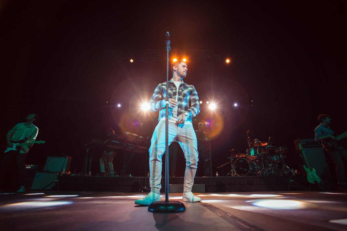 kstateUPC's tweet photo. Still singing Nick Jonasβs music at the top of our lungs. Thanks for the awesome concert @nickjonas! #kstateupc #NickJonas https://t.co/ChkhlguIVy