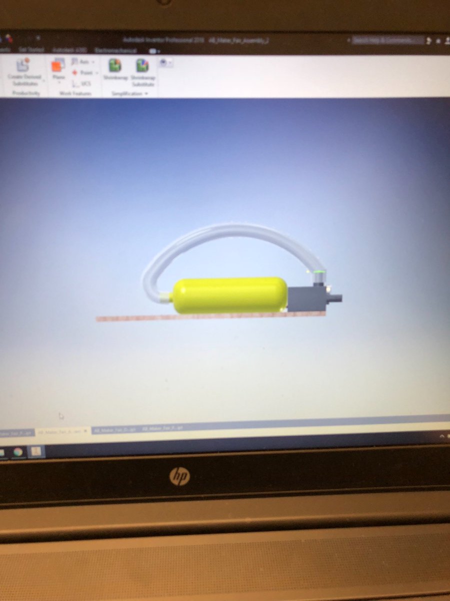 JosefEHiller's tweet photo. Connected a pvc pipe on the model of our project!
#SELC #Maker #Inventor https://t.co/5wo7UXZCQo