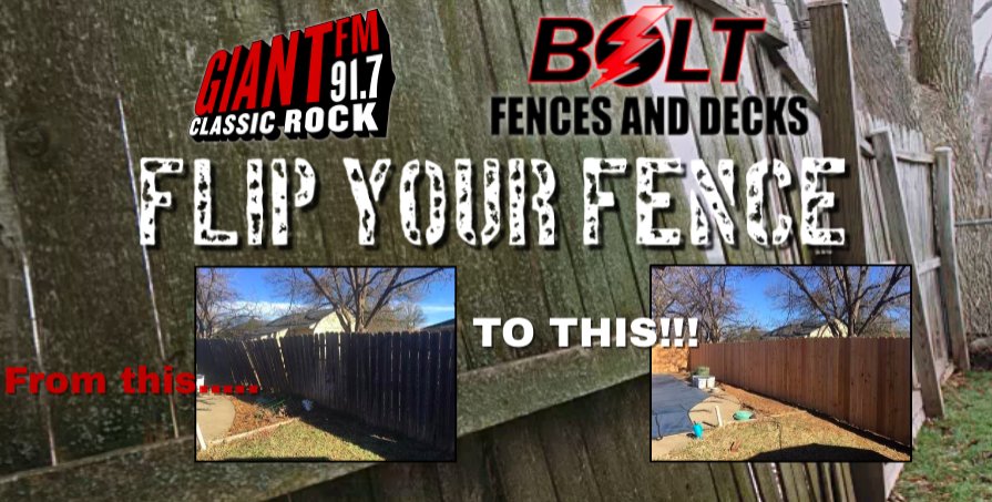 91 7 Giant Fm On Twitter This Weather Is Taking A Toll On Fences