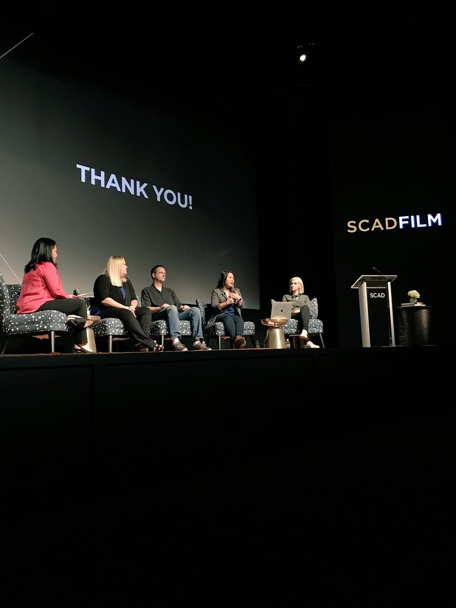 chooseATL's tweet photo. We’re at SCAD Forward Fest today hearing from industry powerhouses @MoxieUSA and @Google on the future of digital media #scadforwardfest #scadfilm https://t.co/whfkHROcr0