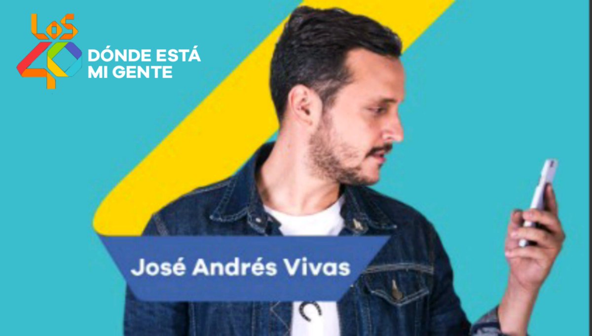 FansLOS40Chile's tweet photo. 🔴 EN DIRECTO en @40ChileOficial | #DóndeEstáMiGente con @joseandresvivas, hasta las 16h! https://t.co/BwWSm64jzy