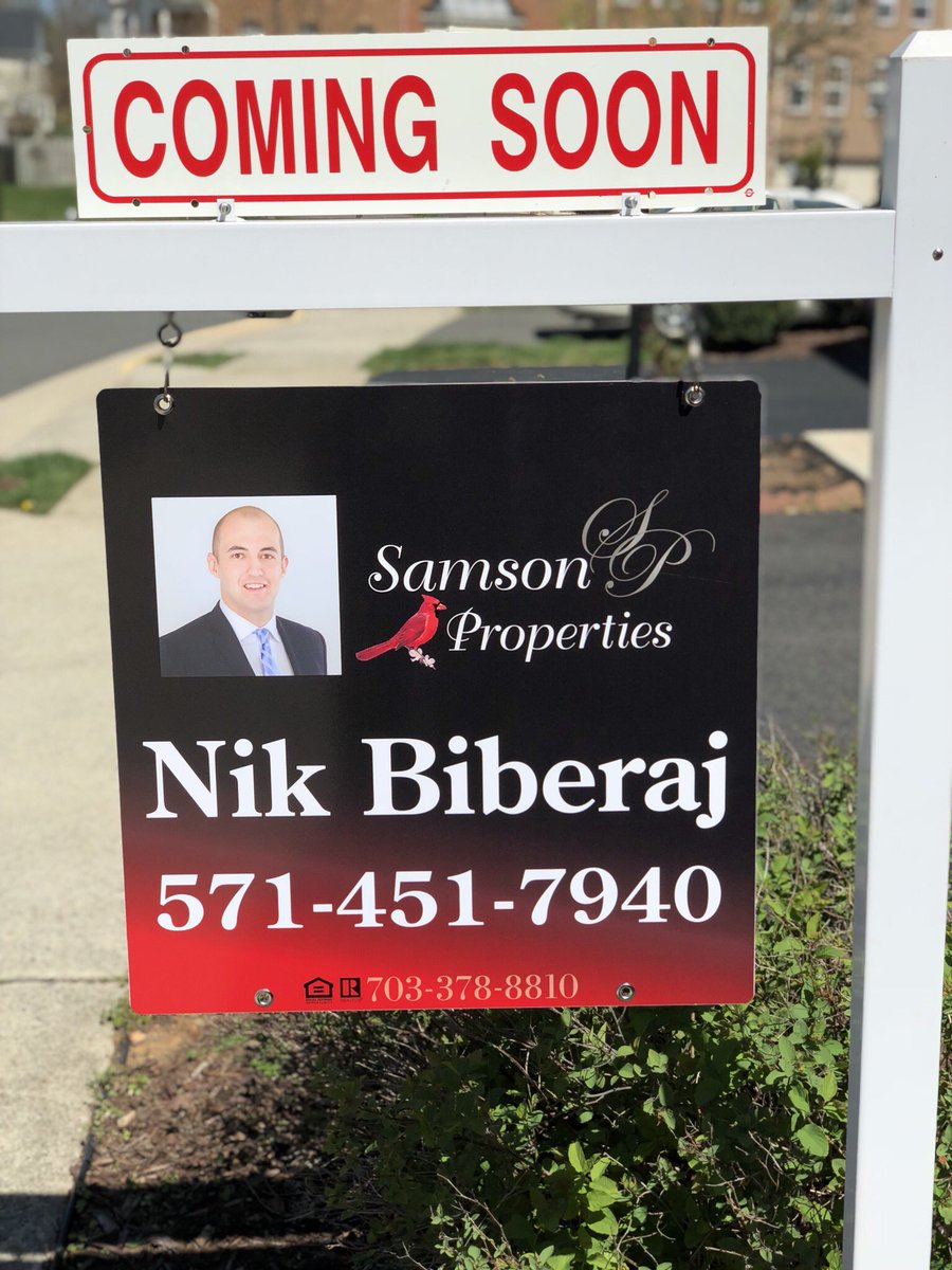 Nik_Biberaj's tweet photo. 💥 Another Listing Coming Soon! 💥
Beautiful Townhouse in Fairfax 🏠
•
•
Contact me today to sell your home for Top Dollar!
📱 571-451-7940
💻 NBiberaj@gmail.com
_______________________________________
#buywithnik #listwithnik #fairfaxrealtor #northernvarealtor https://t.co/yK705CSw8n