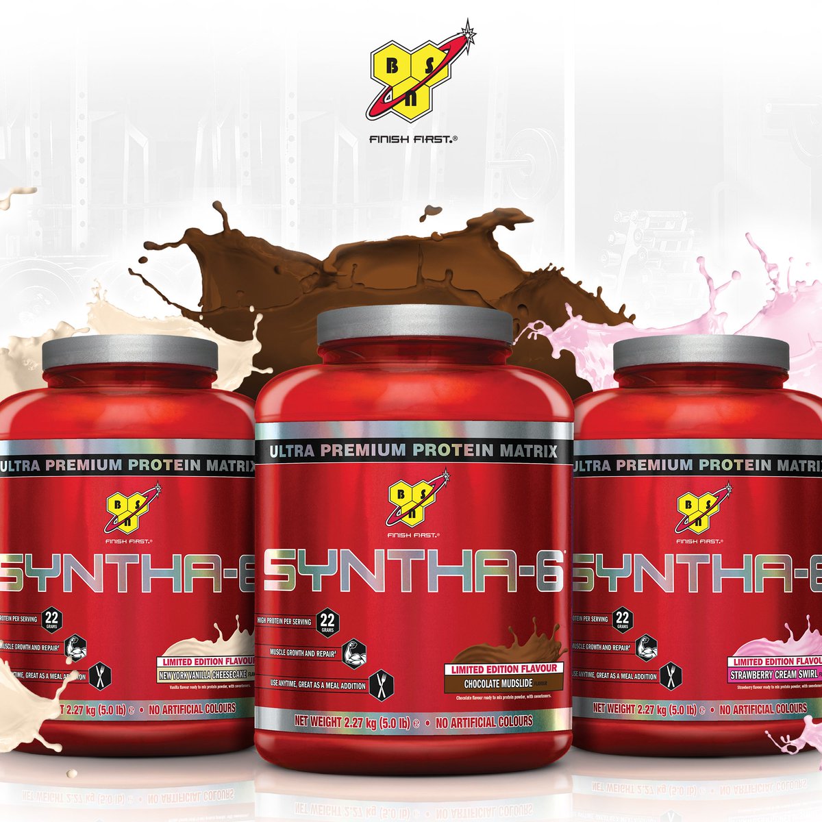 TeamBSN's tweet photo. #COMPETITION TIME! RT AND FOLLOW TO WIN A TUB OF OUR SYNTHA-6 MILKSHAKE FLAVOUR PROTEIN! GAINS NEVER TASTED SO GOOD 💪 #TEAMBSN #FITFAM https://t.co/MXqAAryixc