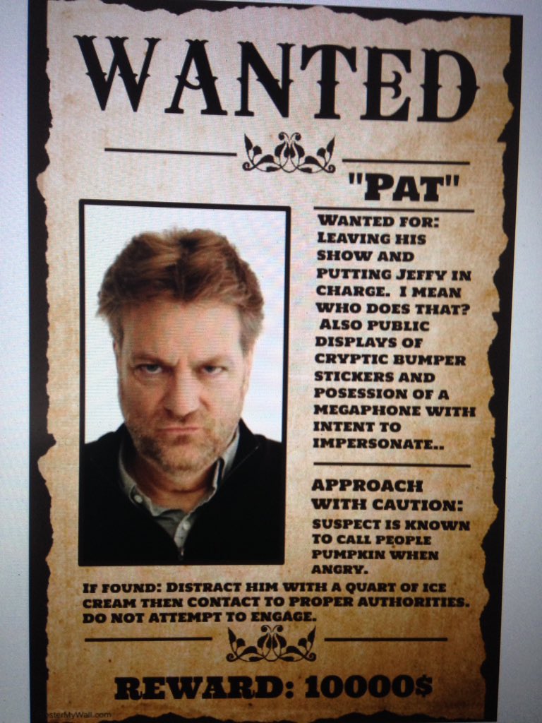 Muffersquish's tweet photo. #whereispat @TheBlazeKeith @JeffyMRA #putthatinyourpipe https://t.co/gmQIfC3KMU