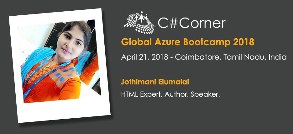 SharpEconomy's tweet photo. Learn #HOL with #MicrosoftAzure #Databases by @Jothimanieluma1 at @CsharpCorner #GlobalAzureBootcamp 2018! Register now: https://t.co/uQ7rS4GPdG #GABC2018 https://t.co/iSk1o3lWA8 https://t.co/zTjbV40wIm