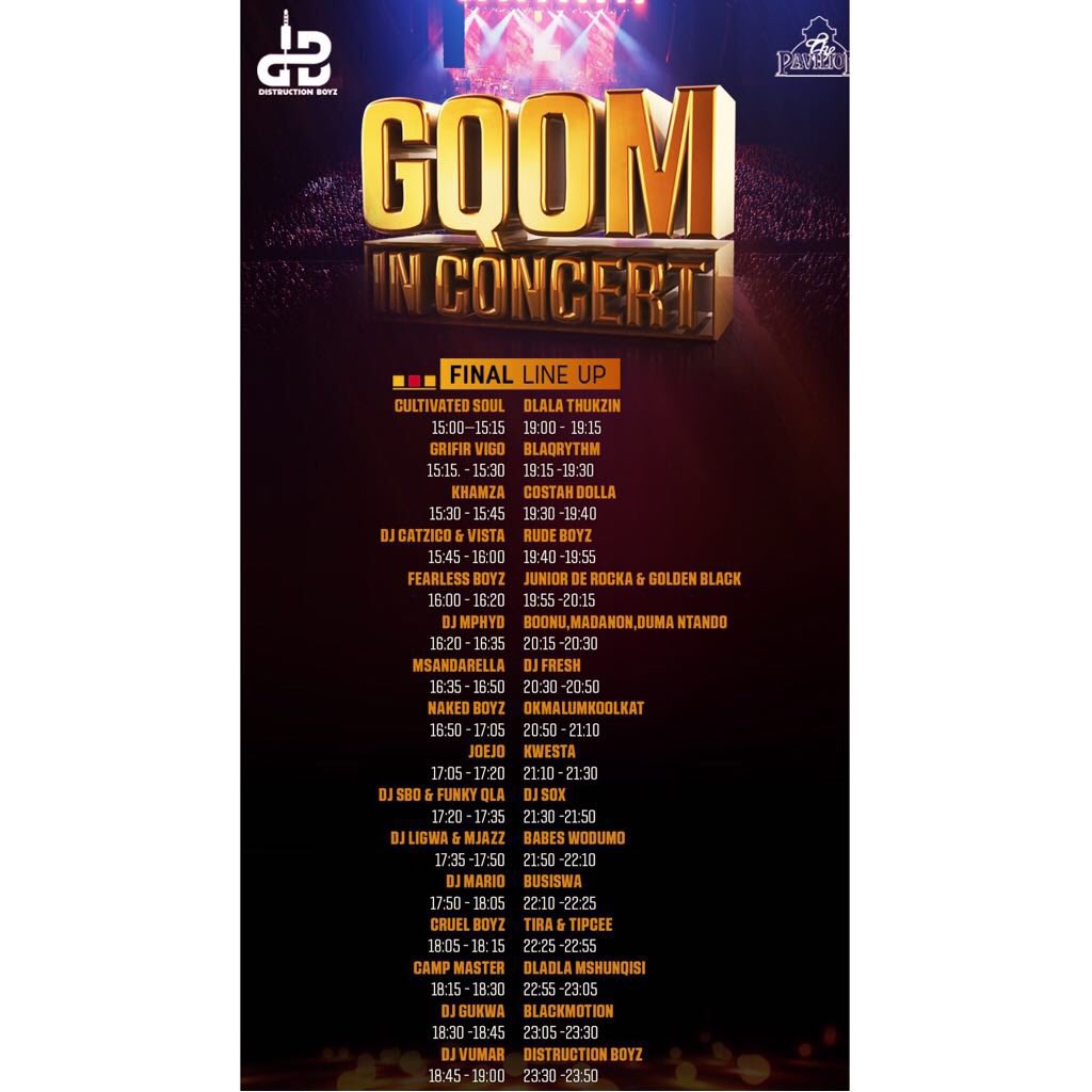 DistructionB's tweet photo. Take a picture holding your #GqomInConcert ticket!!!! #GqomInConcert https://t.co/5kkbD3exI2
