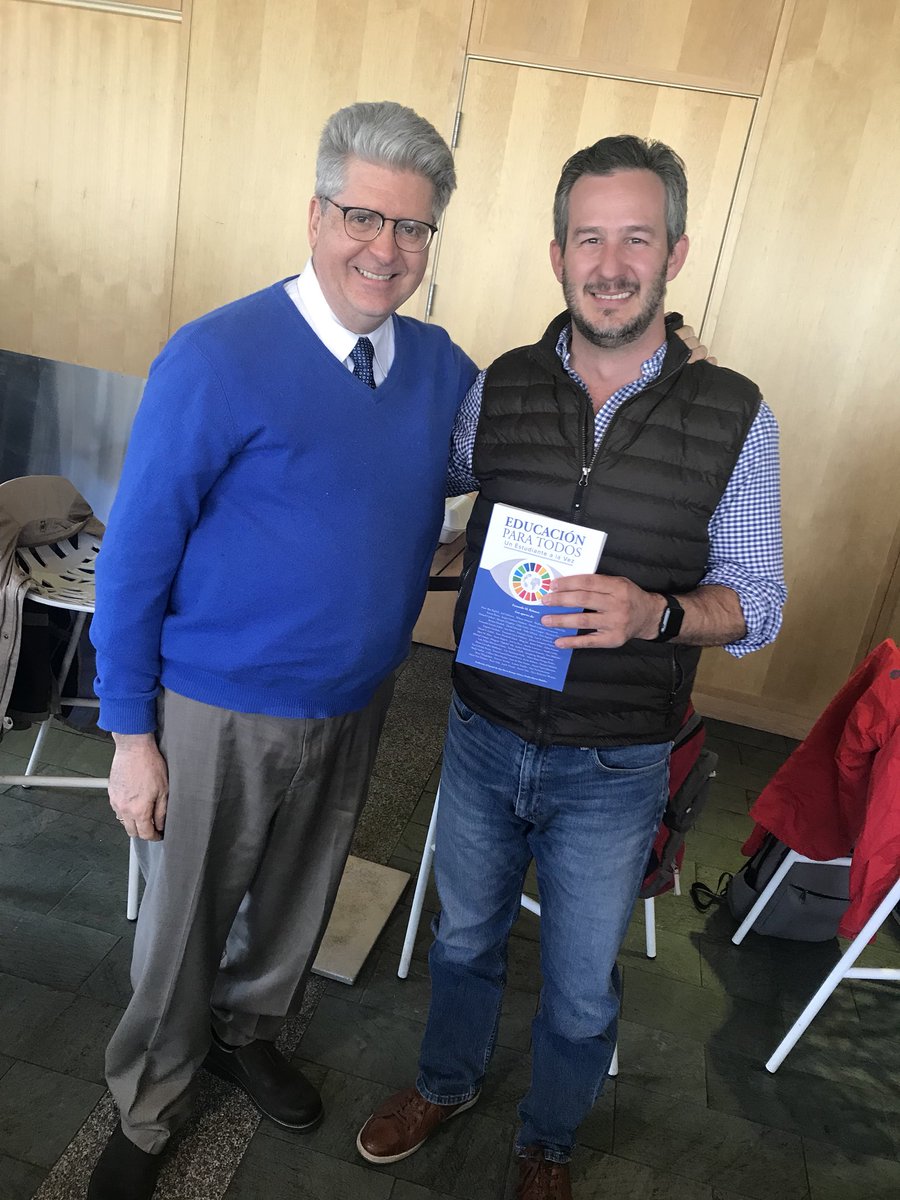 A lunchtime conversation of all things international and education with visiting alum <a href="/EmanuelGarzaF/">E Garza Fishburn</a> and #hgseglobal guru <a href="/FernandoReimers/">Fernando M. Reimers</a>.